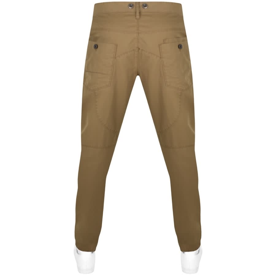 DSQUARED2 Work Combat Trousers Brown Mainline Menswear